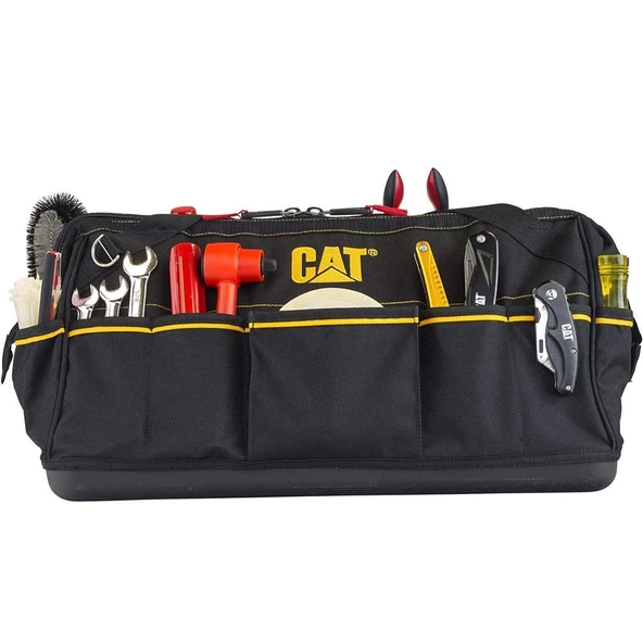 CAT DA980238 20'' Geniş Ağızlı Ağır Hizmet Bez Alet Takım Çantası - 3