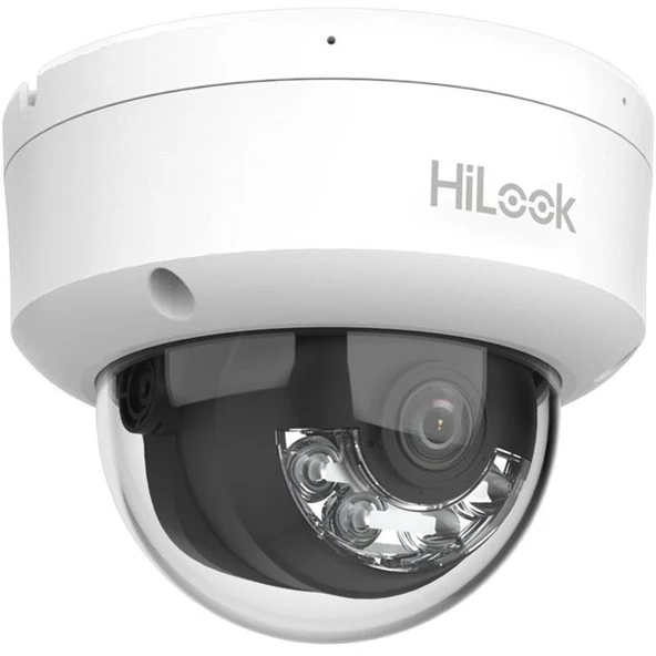 HILOOK 2MP IPC-D120HA-LU 2.8MM Dual Light Sesli Ip Dome Kamera - 2