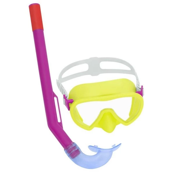 Bestway Maske Snorkel Çocuk - 24036-SARI - Crusader Essantial