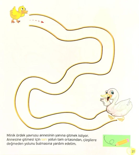 Okul Öncesi Cıvıl Cıvıl Seti Çizgiler - 3