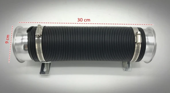MY RACİNG Performans hava filtresi borusu akordionlu ayarlanabilir mugen - 3