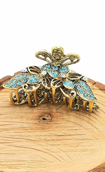 Döküm Metal Renkli Taşlı Lüks Toka ürün görseli