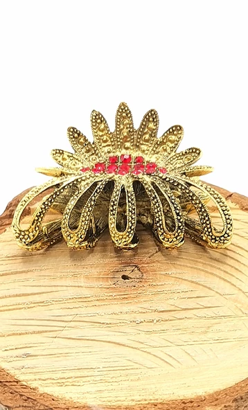 Döküm Metal Renkli Taşlı Lüks Toka ürün görseli