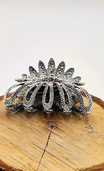 Döküm Metal Renkli Taşlı Lüks Toka ürün görseli 1