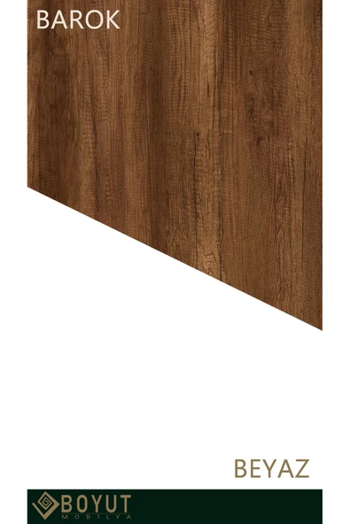 Boyut Mobilya Kahve Köşesi, Kapaklı ve Çekmeceli, Bardaklık Bölmeli Çok Amaçlı Dolap - 6