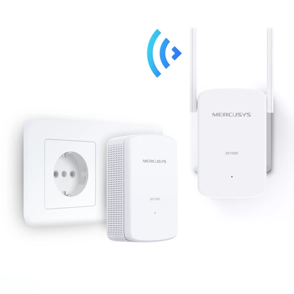 Tp-Lınk Mercusys Mp510 Kıt 1000Mbps Kablosuz Powerlıne Genişletici - 3