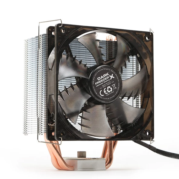 DARK FREEZER X120 DKCCX120 HAVA SOĞUTMALI AM4-1200P LED İŞLEMCİ FANI - Resim 2