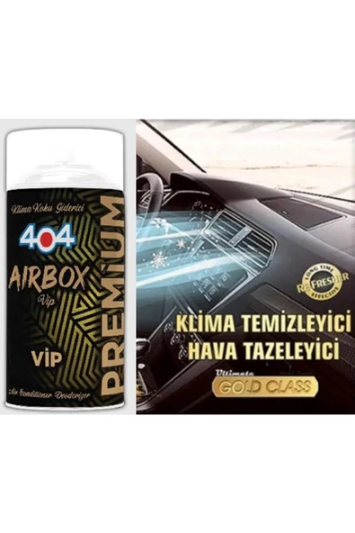 404 Kimya Klima Fresh Temizleyici Klima Bombası Koku Giderici Bomba Oto Vip Kokusu