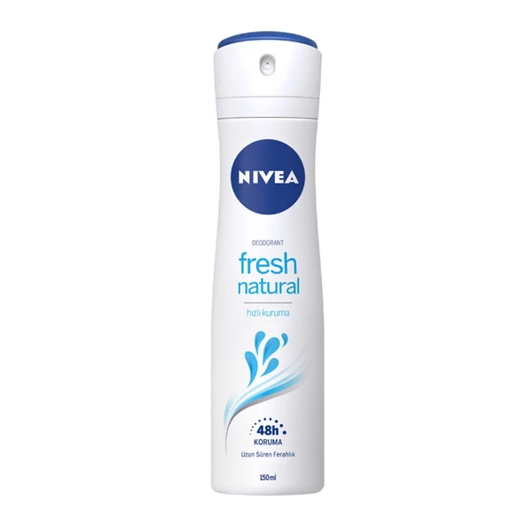 Nivea Women Deodorant Fresh Natural Hızlı Koruma 150 ml