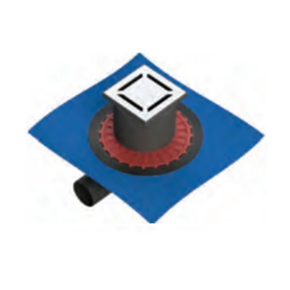 VitrA 59980068000 Elegant V-Flow DK100 010 Kare Yalıtımlı Duş Kanalı - Parlak Yandan 50 - 5607267 - 2