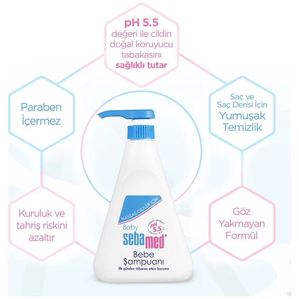 Sebamed Bebek Şampuanı 500 ml - 2