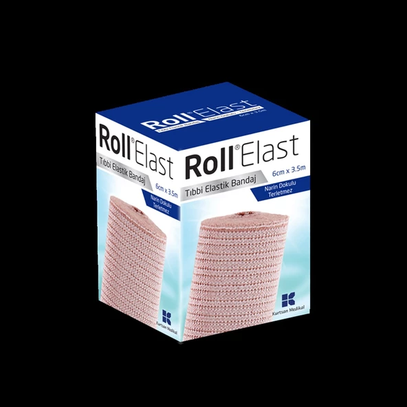 Roll Tıbbi Elastik Bandaj 6cm x 3,5m