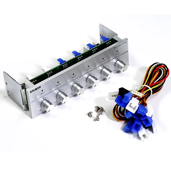 Zalman Zm-Mfc1plus Kullanıcıya Fan Hızı Ayarlanmasına Olanak Veren Fan Kontrolcüsü - Resim 3