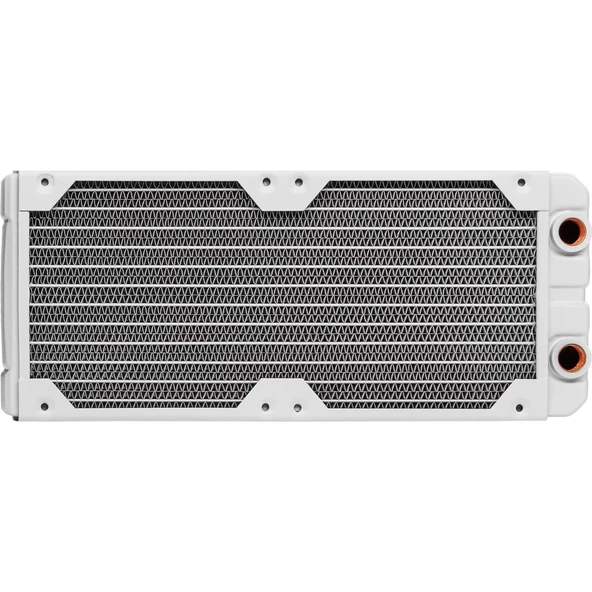 CORSAIR CX-9030007-WW Radiator XR5 240 WHITE Hydro X Series XR5 240mm Water Cooling Radiator — White