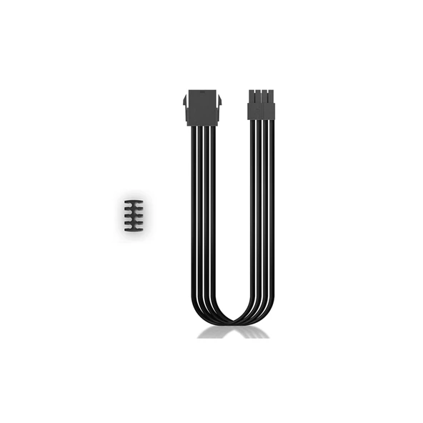 DEEPCOOL EC300-CPU8P-BK Standart Atx Ps2 Güç Kaynağı Uzatma Kablosu Yüksek Kaliteli 18Awg Fiber 300Mm ürün görseli