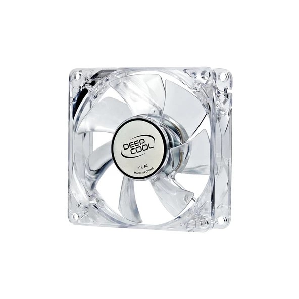 DEEPCOOL Xfan 80L/R Kırmızı Ledlı Kasa Fanı 80Mm ürün görseli