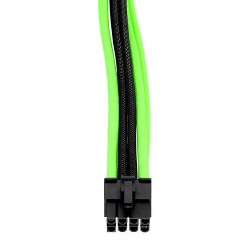 Thermaltake TtMod Yeşil/Siyah Power Supply Sleeved Kablo Seti (16 AWG) - Resim 2
