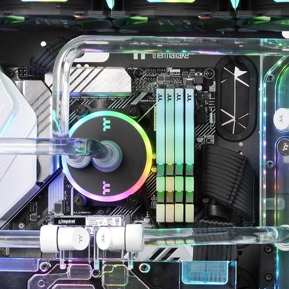 Thermaltake AC-052-CN1NAN-A3 TtMod Black Power Supply Sleeved Kablo Seti (16 AWG) - Resim 5