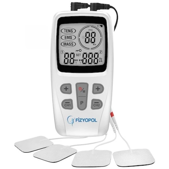 Fizyopol 3 in 1 Combo Electrotherapy Masaj Cihazı