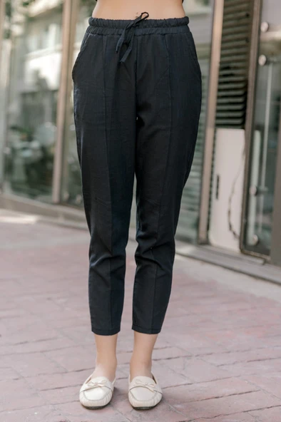 Keten Günlük İkili Takım Elbise Pantolon Gömlek - 8