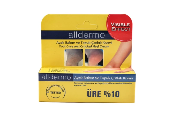 Alldermo Ayak ve Topuk Bakım Kremi 60 g - 1
