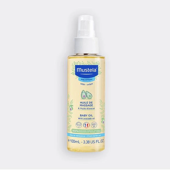 Mustela Baby Oil - Bebek Masaj Yağı 100ml