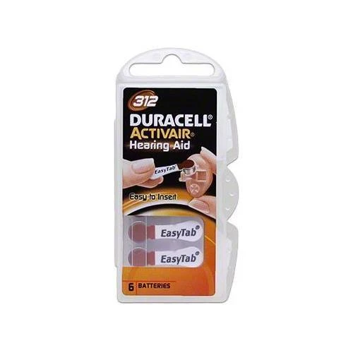 Duracell Activair 312 Kulaklık Pili 6 lı Paket