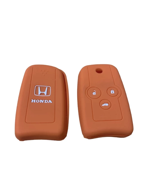 Honda Civic Fb7(2012-2016) Accord Silikon Anahtar Kılıf (turuncu Logolu) ürün görseli