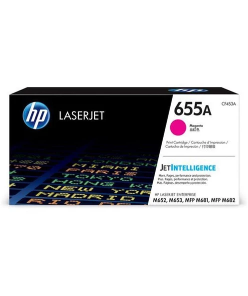 HP 655A Magenta Kırmızı 10.500 Sayfa Toner CF453A ürün görseli 1