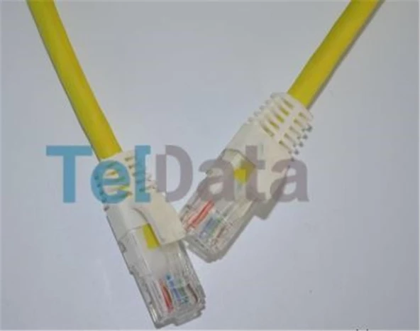 Teldata TLD-050T Cat6 0.50MT Turuncu Utp Patch Kablo
