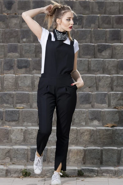 Yazlık Günlük Slopet Kadın Tulum - Resim 2