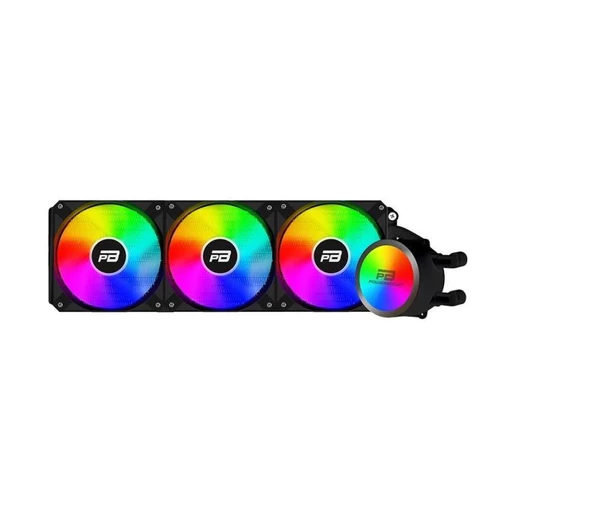 PowerBoost NOBLE 360 Rainbow Fanlı 360mm Intel 1700-AMD AM5 Serisi Uyumlu Sıvı Soğutma Sistemi