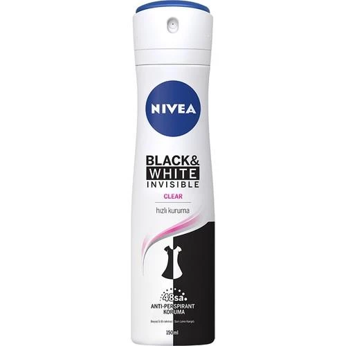 Nivea Invisible Clear Deodorant 150 ml