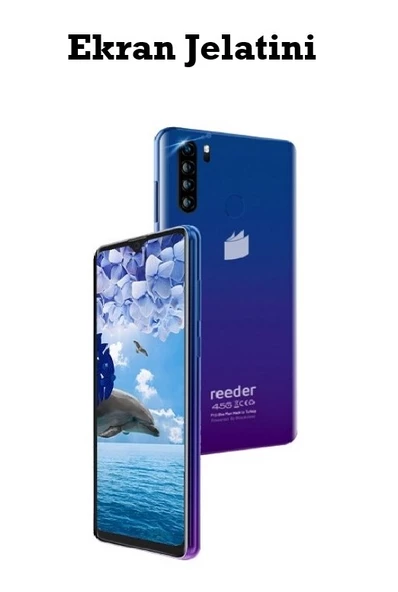 Reeder P13 Blue Max Uyumlu 2 Adet Ön Body Şeffaf Ultra Ekran Koruyucu Nano Jelatin