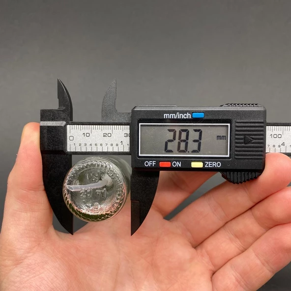 20 Ml Şeffaf Cam Şişe Beyaz Spreyli ,  20Cc Şeffaf Spreyli Boş Şişe x 6 Adet - Resim 4