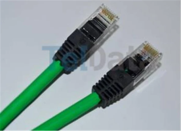 Teldata TLD-050Y Cat6 0.50MT Yeşil Utp Patch Kablo ürün görseli 1