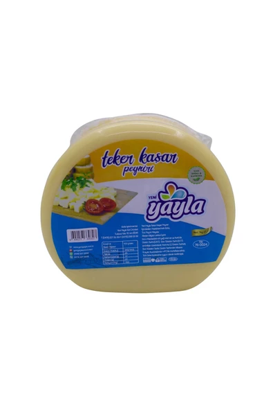 Yayla Gurme Taze Teker Kaşar Peyniri 1000 gr