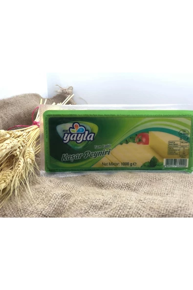 Yayla Gurme Blok Kaşar Peynir 1000 gr