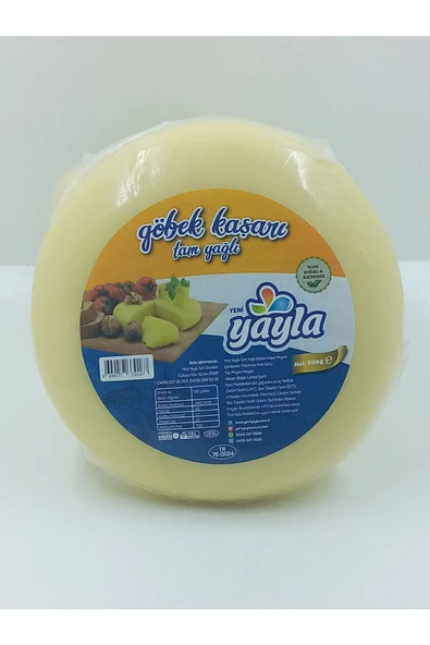 Yayla Gurme Tam Yağlı Göbek Kaşar Peyniri 500 gr - 2