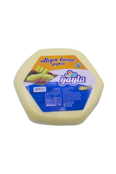 Yayla Gurme Altıgen Göbek Kaşar Peyniri 500 gr