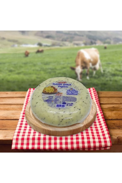 Yayla Gurme Yöresel Kekikli Göbek Kaşar Peyniri 500 gr - 3