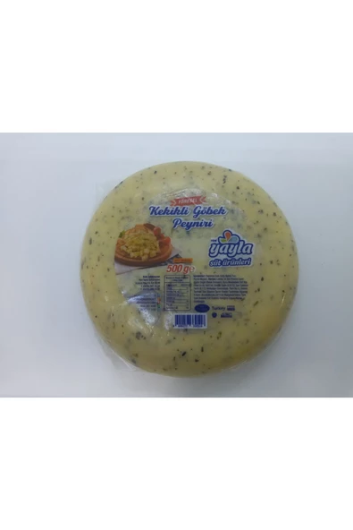 Yayla Gurme Yöresel Kekikli Göbek Kaşar Peyniri 500 gr