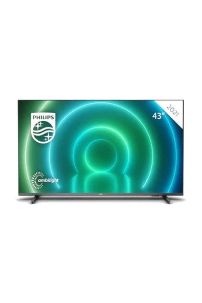 Philips 43PUS7906 43" 108 Ekran Uydu Alıcılı Android Smart 4K Ultra HD LED TV TV-PUS7906 - 2
