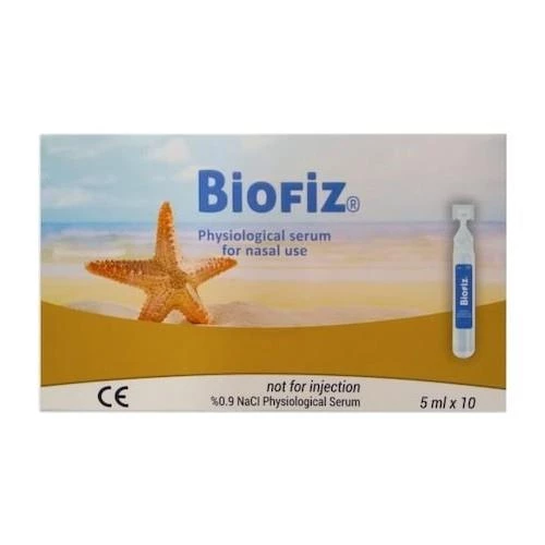 Biofiz Serum Fizyolojik 5 ml x10 Flakon - 1
