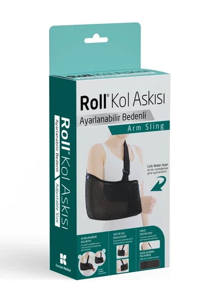 Roll Kol Askısı Arm Sling Ayarlanabilir Bedenli