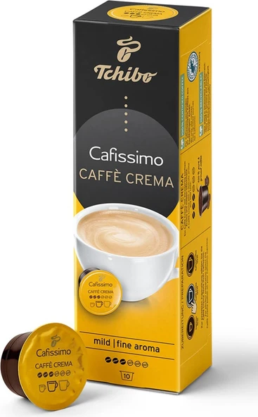 Tchibo Cafissimo Caffe Crema Fine Aroma Kapsül Kahve 10'lu