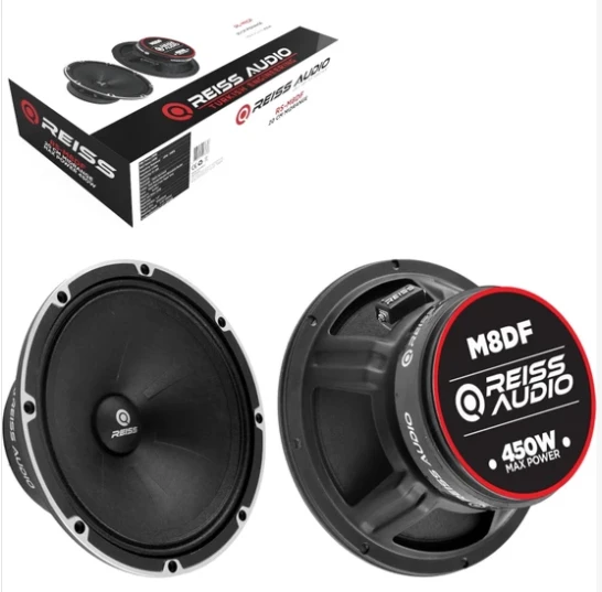 Reıss Audıo RS-M8DF Oto Midrange 20CM 450 Watt 2 Adet