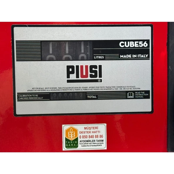 Cube 56 Kabinli Mazot ve Sıvı Aktarım Pompa ve Tabanca Seti - 4