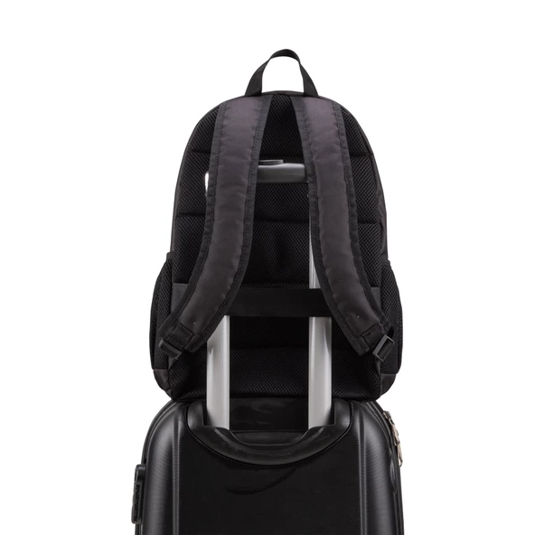 Classone BP-WTX100 Wtxpro Su Geçirmez Kumaş 15.6" Laptop Notebook Sırt Çantası + Kablosuz Mouse - Resim 9