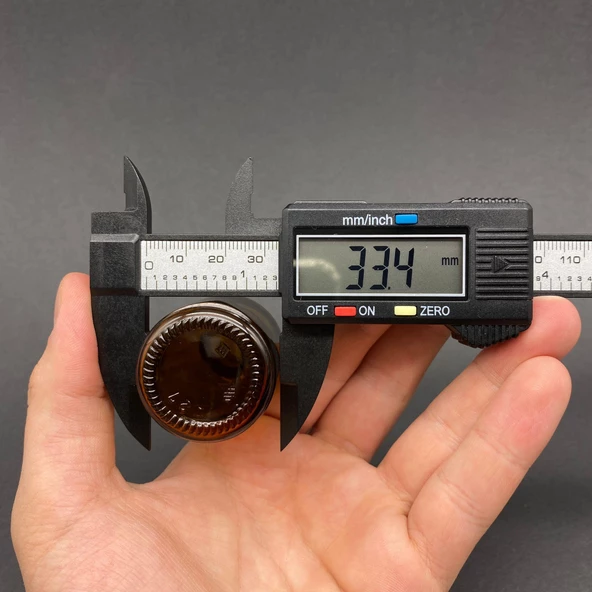 25 Ml Kahverengi Cam Şişe Beyaz Spreyli ,  25Cc Amber Spreyli Boş Şişe x 6 Adet - Resim 4